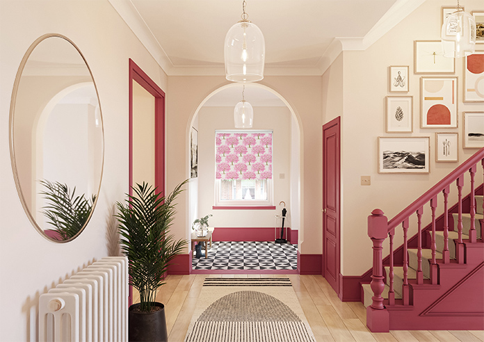Classic Woodland, Pink Blossom - Roller Blind - Image 8